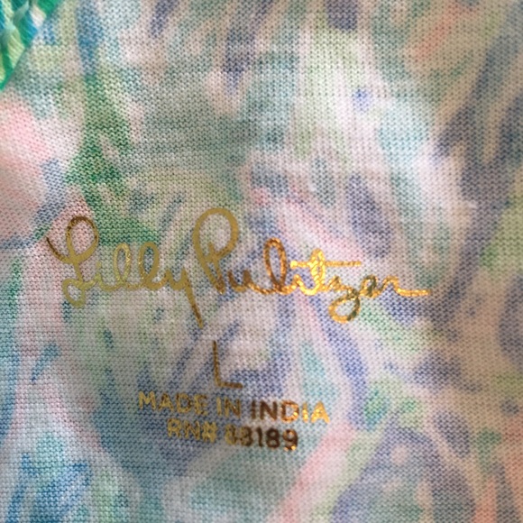 NWT Lilly Pulitzer Camilla V neck ruffle swing dress Large - Picture 6 of 9